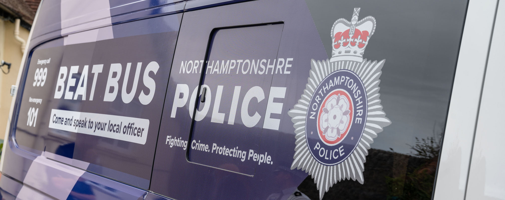 Picture of Northamptonshire Police's Beat Bus