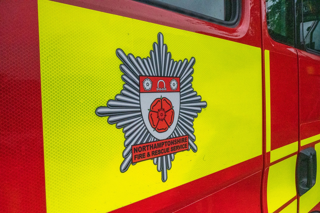 The NFRS Logo on the side on an NFRS vehicle