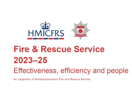 HMICFRS report highlights good work at Northamptonshire Fire – but improvement needed in some areas