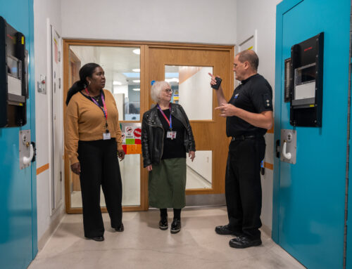 Commissioner joins Volunteers in the cells to monitor treatment in Custody