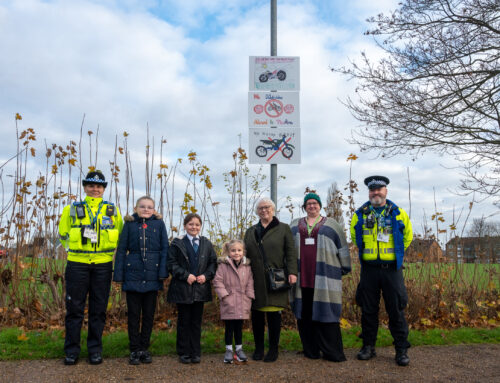 School signs to help prevent motorbike nuisance in Northampton