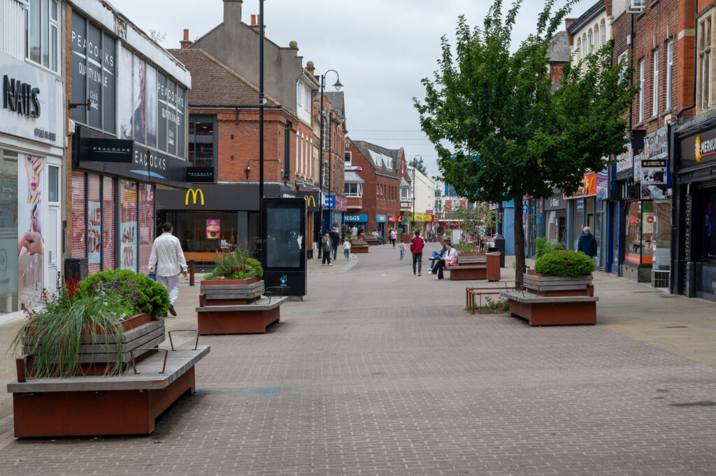 Kettering town centre
