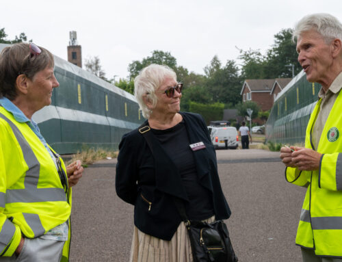 Commissioner visits Street Watch scheme