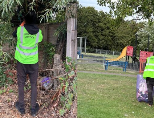 Offenders repair harm in Kettering park to help reduce anti-social behaviour