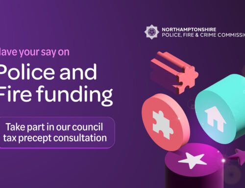 Time is running out to have your say on funding for policing and fire and rescue services in Northamptonshire