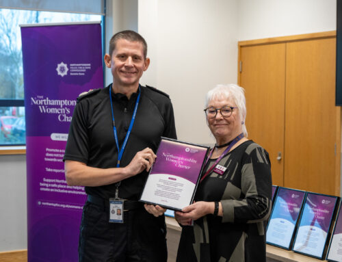 First organisations sign up to Commissioner’s Women’s Charter to improve safety across Northamptonshire workforces