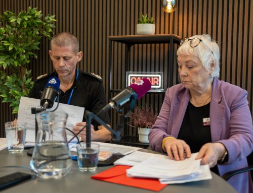 Chief Constable and Commissioner answer questions on anti-social behaviour, road safety and more in latest Chat with the Chiefs