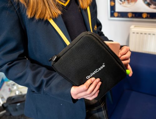 Commissioner funds lockable phone cases to help Northampton school prevent harm by becoming phone-free
