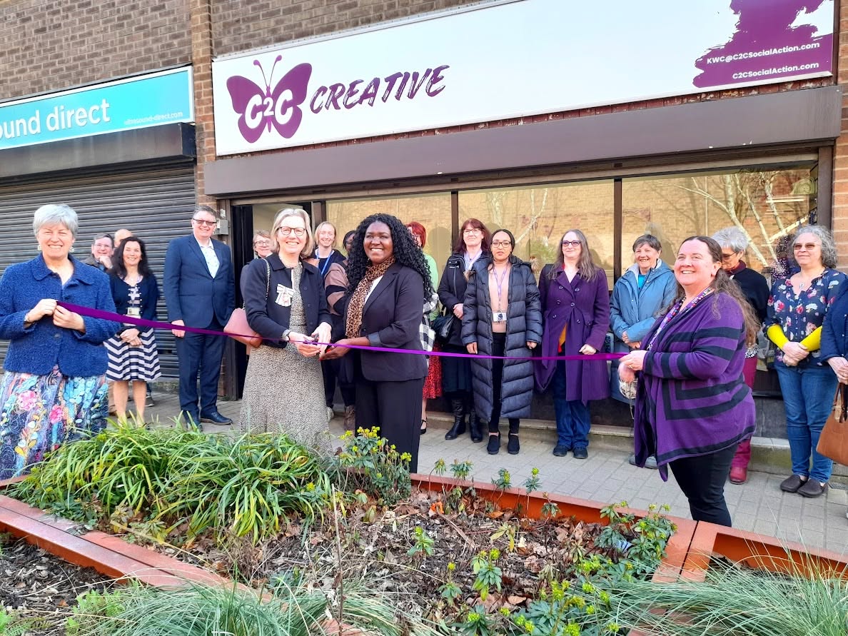 C2C opening A support centre in Kettering has helped three times more women since receiving a grant from Police, Fire and Crime Commissioner Danielle Stone. The Kettering Women’s Centre has been able to extend its opening hours from three to four days a week, boosting the number of women it supports each month from 30 to an average of 100 after benefitting from the Safe and Sound Communities Fund in June 2025. Run by C2C Social Action, the Centre provides accessible, trauma-informed support through one-to-one sessions, group workshops and drop-ins to women who are at risk of or involved in the criminal justice system. The Women’s Centre aims to reduce reoffending and improve the wellbeing of women by giving them a safe environment where they can address mental and physical needs and get practical support with finances and accommodation. The Commissioner’s grant funding of £9,996 allowed C2C Social Action to expand on the services they provide and support the running of the Centre. Kettering Women’s Centre also provides space for partner organisations to work from, so that women coming into the Centre can receive all-round support in one place to help get them back on their feet. C2C Social Action Chief Executive Officer, Michelle Shaw, said: “We were delighted to receive this grant from the OPFCC towards our Kettering Women's Centre costs. “This really has helped women turn their lives around, move away from crime, poverty, abuse and exploitation, and bring hope to them and their families.” The Women’s Centre now aims to open five days a week to meet demand and help more women. Police, Fire and Crime Commissioner Danielle Stone is thrilled that the grant has meant that so many women have been able to receive the support they need. She said: “The grant I awarded to the Kettering Women’s Centre has contributed to helping so many women who have been through the criminal justice system and need support in rebuilding their lives. “This vital service is helping to reduce reoffending and provide women it supports with better futures. “Helping organisations that make a real difference is exactly what the Safe and Sound Communities Fund is designed for, and I am proud that we have been able to support them.”