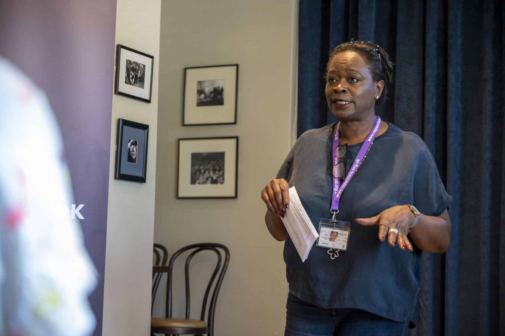 Dawn Thomas of Northamptonshire Rape Crisis