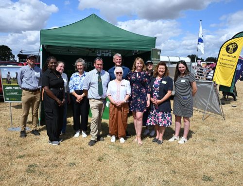 Police, Fire and Crime Commissioner attends Blakesley Show to support rural communities