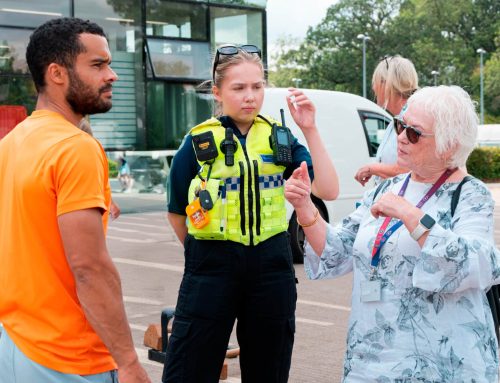 Commissioner’s youth team supports operation for safer town centres during summer holidays