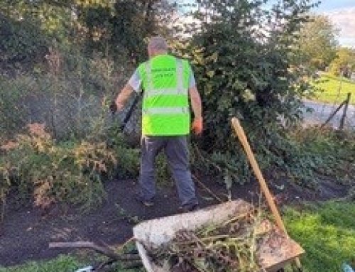 Immediate Justice Team clears Daventry pathway for local residents
